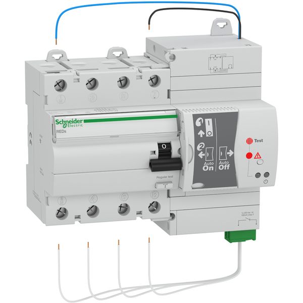 RCCB with re-closer - RED - 4 poles - 25 A - class A - 30 mA image 1