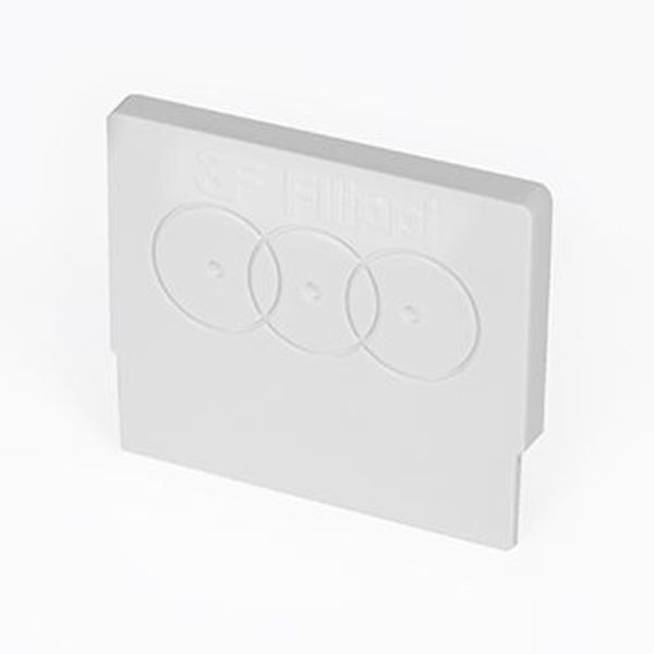 Linux Z S end cap white (set with 2 pieces) image 1