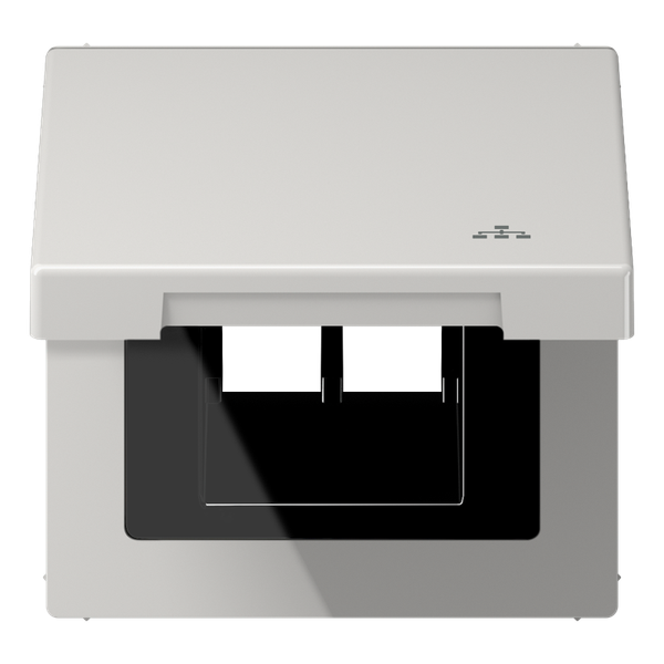 Hinged lid LAN with centre plate LS990BFKLLANLG image 1