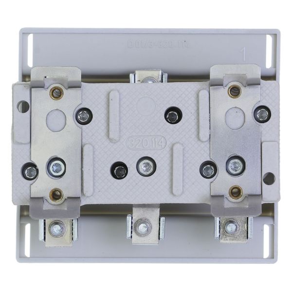 Fuse-base, LV, 16 A, AC 400 V, D01, 3P, IEC, DIN rail mount, suitable wire 1.5 - 4 mm2 image 23