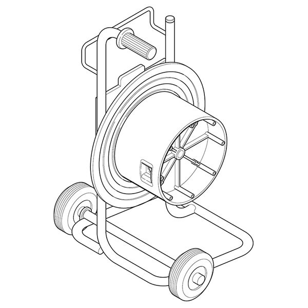 ROLLER-BLOCK 450 PORTABLE FRAME + DRUM image 2