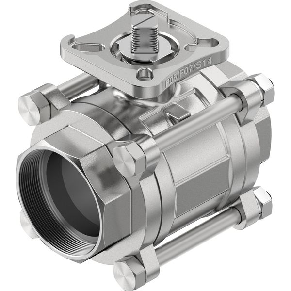 VZBE-2-WA-63-T-2-F0507-V15V15 Ball valve image 1