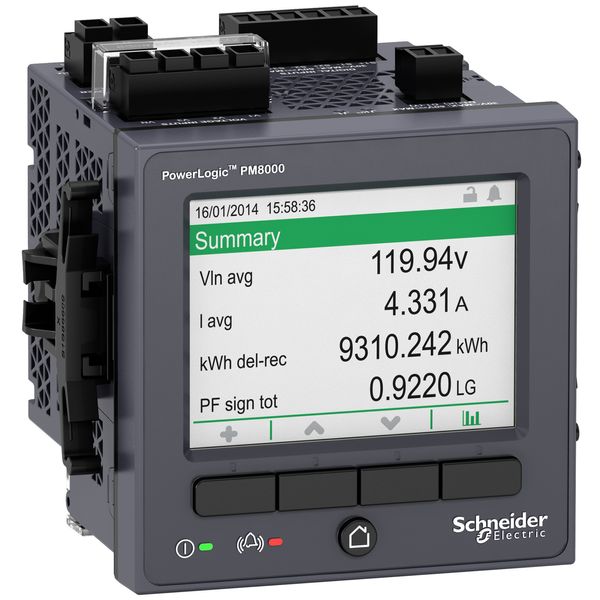 PowerLogic PM8000 - PM8240 Panel mount meter - intermediate metering image 1