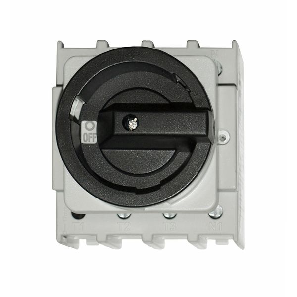 Main Switch 3-pole, 4 hole mounting, 100A, 37kW image 1