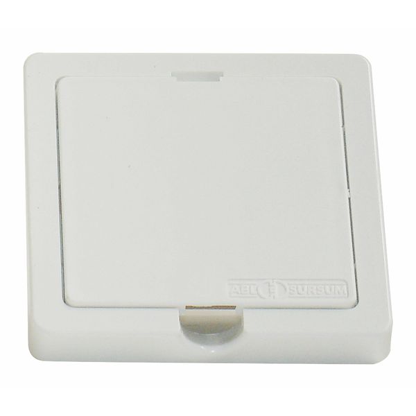 Device connection box, flush-mounted, white, 5x2.5mmý image 1