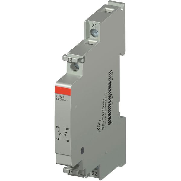 E299-11 Auxiliary contact 5A, 1NO+1NC image 1