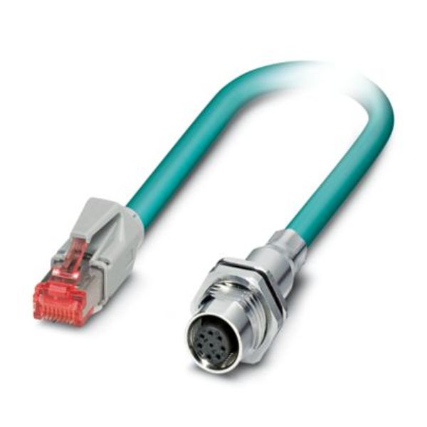 VS-M12FSBP-IP20-94B-LI/0,3 - Network cable image 1