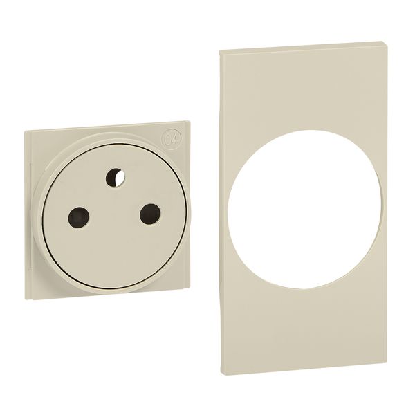 L.NOW-FR/BEL FLAT SOCKET COVER 2M SAND image 2