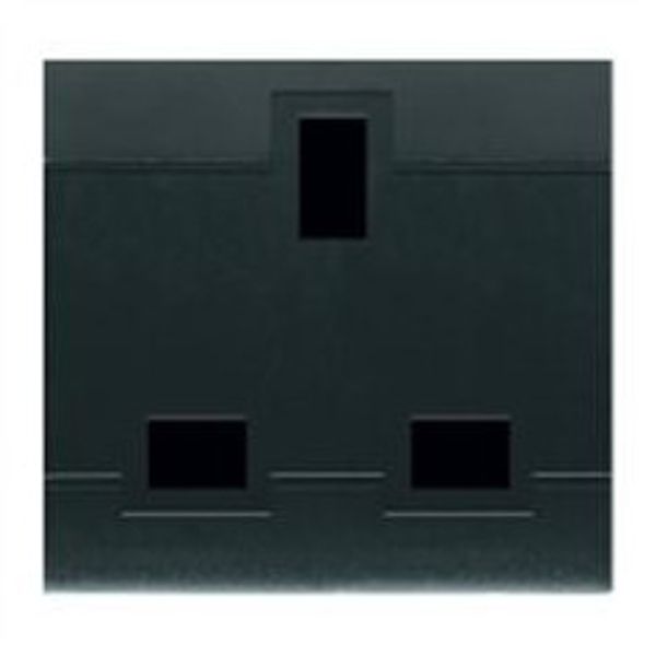 SOCKET BRITISH ST. 2P+E 16A ANTHRACITE image 6