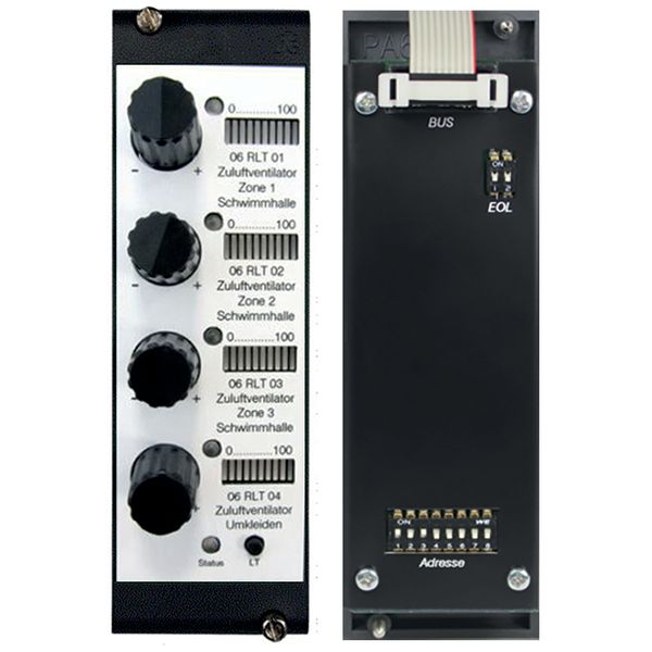 RBT40 Analog Module, 4 rotary encoders, 4 bargraphs image 2