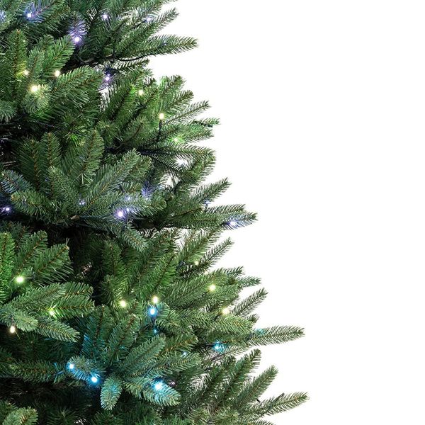 7FT Regal Tree (540 Twinkly app-controlled RGB LED lights), Plug C image 2