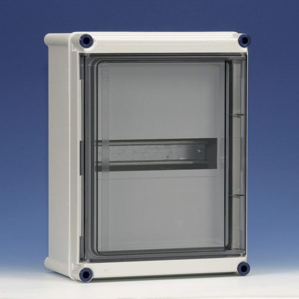 Encl. hinged cover+top head rail 1 slot, closed image 2