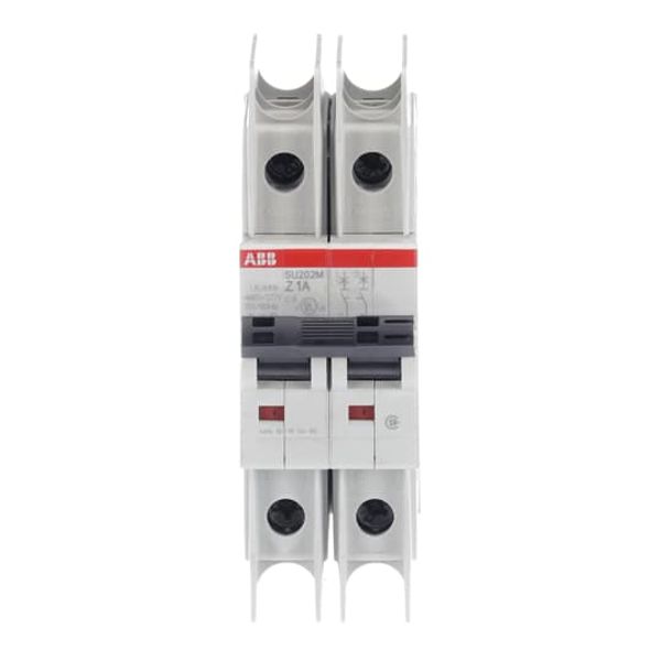 SU202M-Z1 Miniature Circuit Breaker - 2P - Z - 1 A image 6