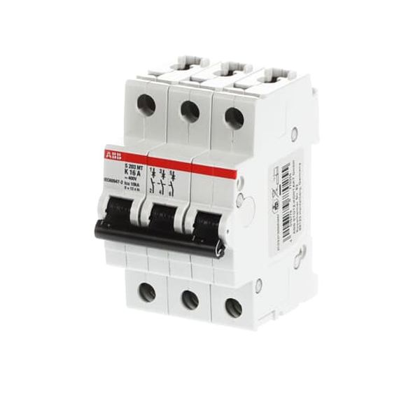 S203MT-Z16 Miniature Circuit Breaker - 3P - Z - 16 A image 2