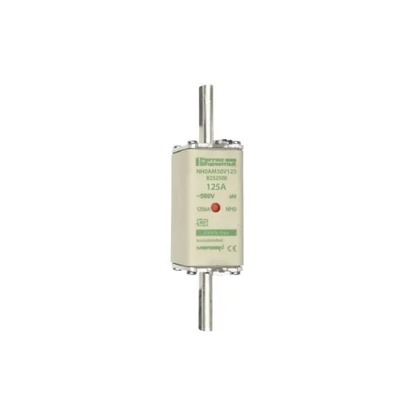 Fuse-link NH0 aM 500VAC 125A live tags Double indicator image 2