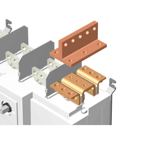 Bracket connection for copper bar image 2