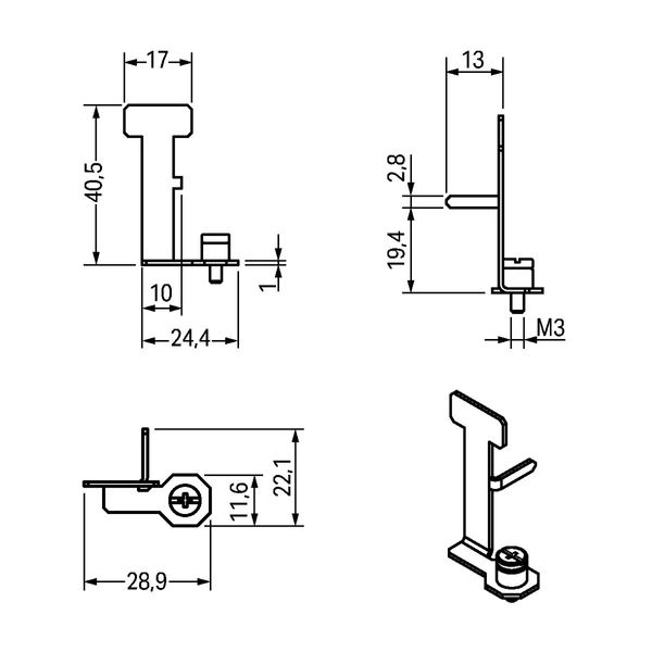 Strain relief for MCS MAXI for PRO Power Supplies image 3