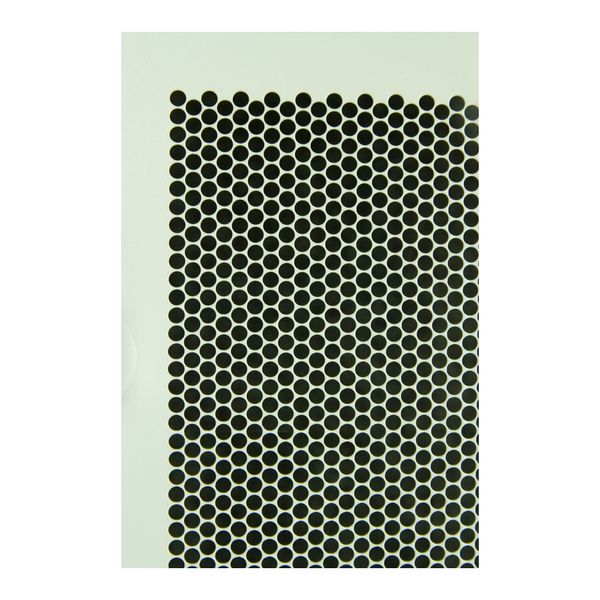 Sidepanel Metal perforated 80% for DS/DSZ 42U, D=600,RAL7035 image 1