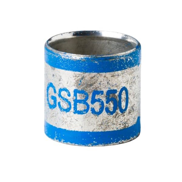 GSB670 TWO-PIECE INNER SLV CONN SILVER RND image 5