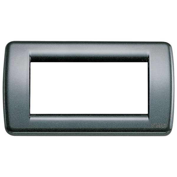 Rondò plate 4M metal metall. anthracite image 1