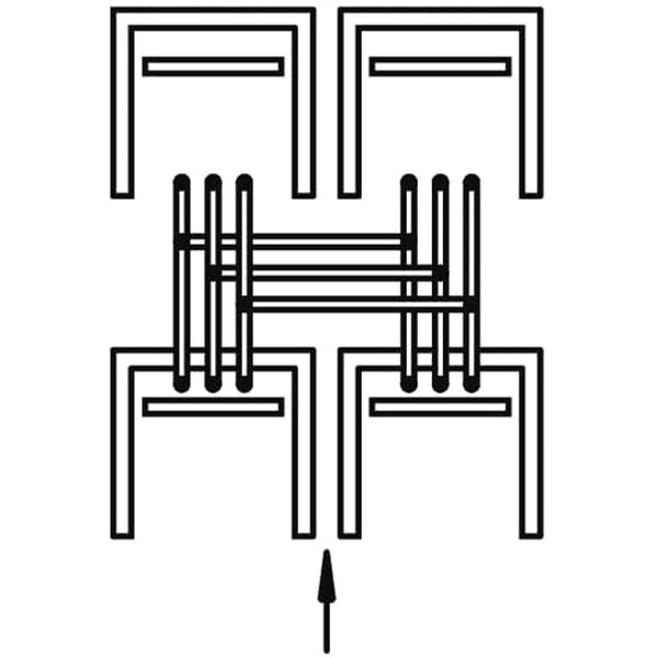 ZH218 N/PE-busbar system, 220 mm x 310 mm x 70 mm image 4