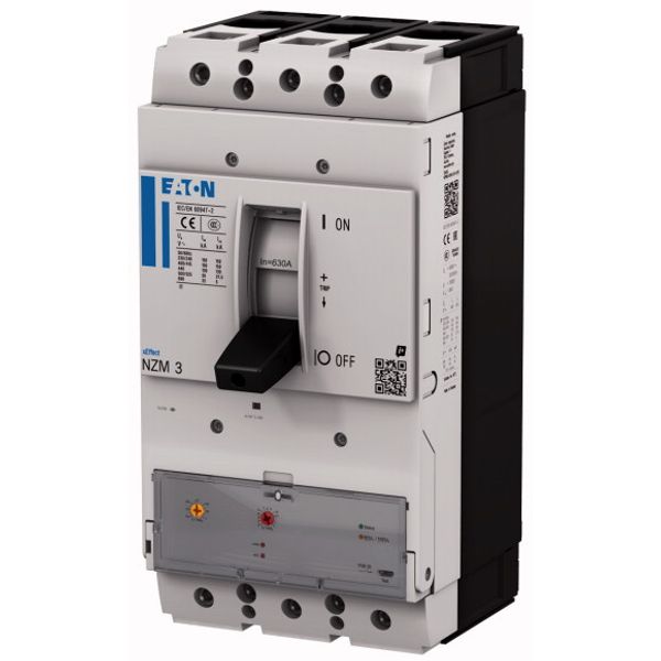 NZM3 PXR10 circuit breaker, 400A, 4p, variable, screw terminal image 2