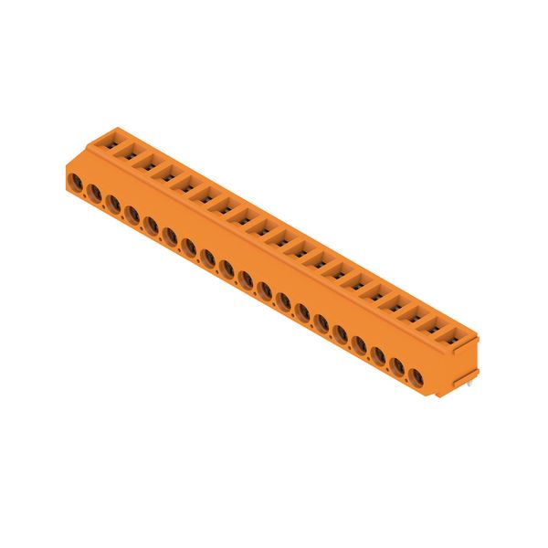 PCB terminal, 5.08 mm, Number of poles: 19, Conductor outlet direction image 3