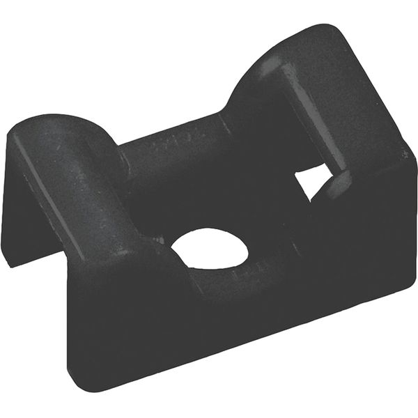 TC5142X SADDLE SUPPORT BASE .9X.6IN BLK NYL image 1