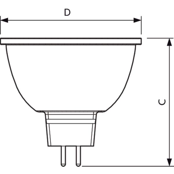 MAS LEDspotLV D 7.5-50W 930 MR16 24D image 2