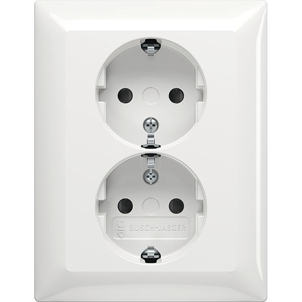 202 EUJB-914 CoverPlates (partly incl. Insert) Busch-balance® SI Alpine white image 1