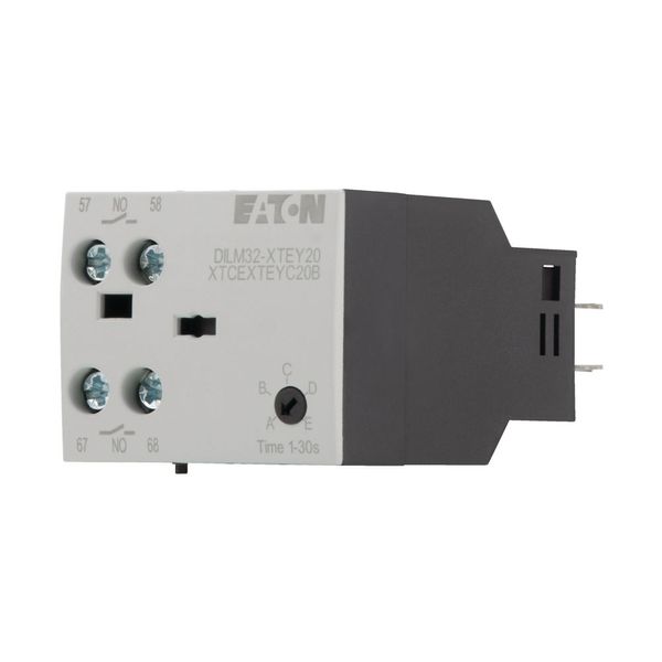 Timer module, 100-130VAC, 1-30s, star-delta image 12