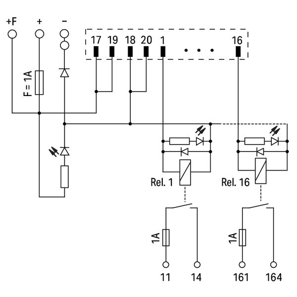 Interface module for system wiring Pluggable connector per DIN 41651 M image 4