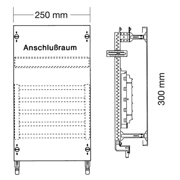 ED91SA Busbar und terminals 450 mm x 250 mm x 200 mm , 00 , 1 image 6