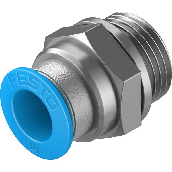 QS-G3/8-10 Push-in fitting image 1