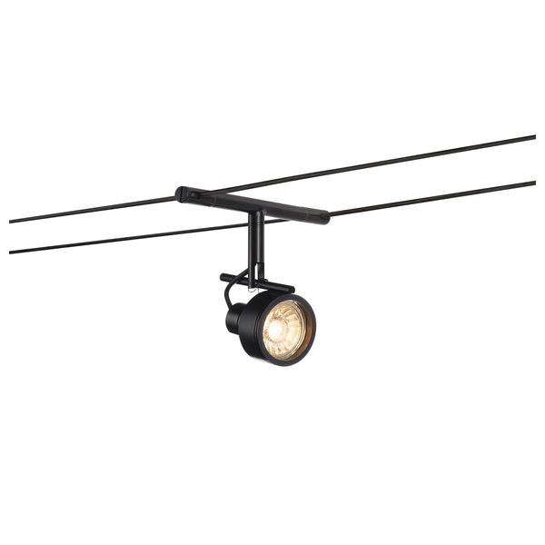 SALUNA, cable luminaire for TENSEO, QR-C51, black image 1