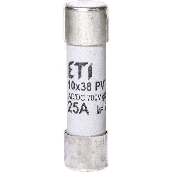 Fuse link, CH10x38 gR 25A/700V AC/DC image 1