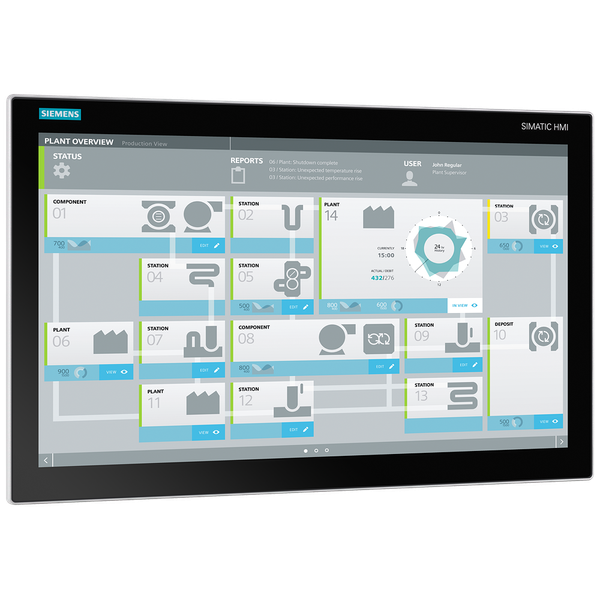 SIMATIC IPC477E 15" ST (1280 x 800) 6AV7241-3BB07-0FA0 image 1