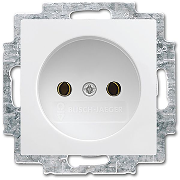 2300 UC-914-500 CoverPlates (partly incl. Insert) Busch-balance® SI Alpine white image 1