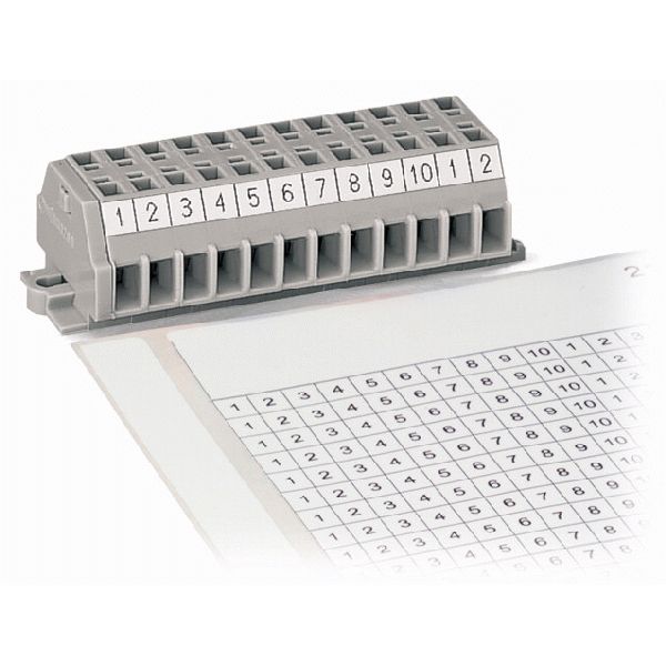 Marking strips as a DIN A4 sheet MARKED white image 2