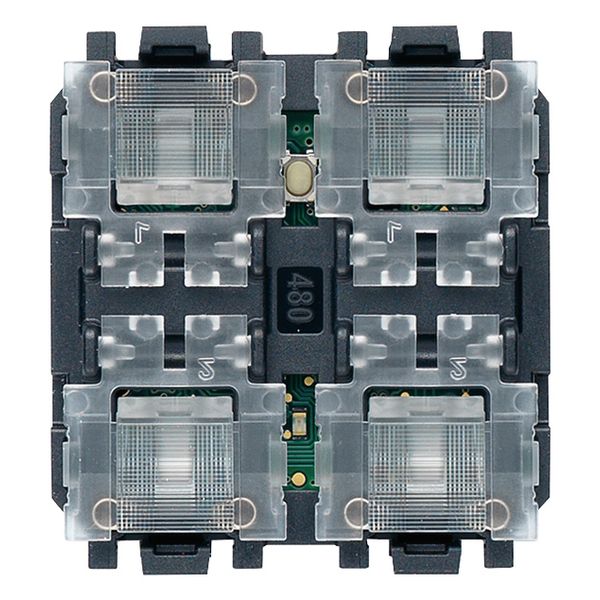 4-button KNX control+roller sh.slats 2M image 1