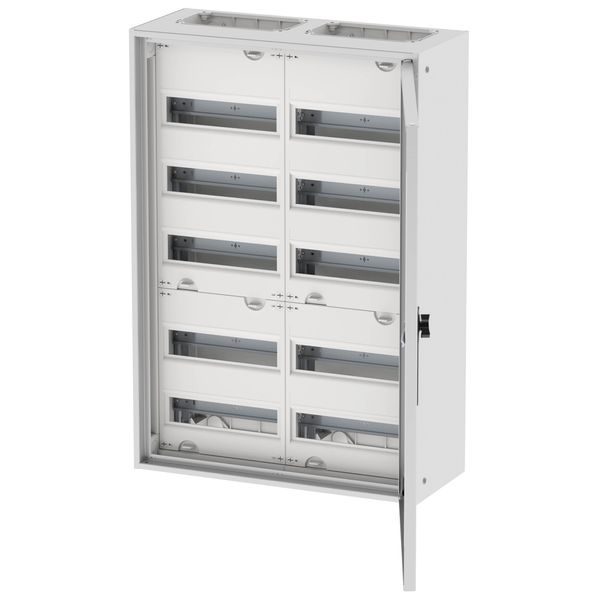 Wall-mounted enclosure EWK complete, IP31, 120 SU, protection class II, HxWxD=800x550x230mm image 6