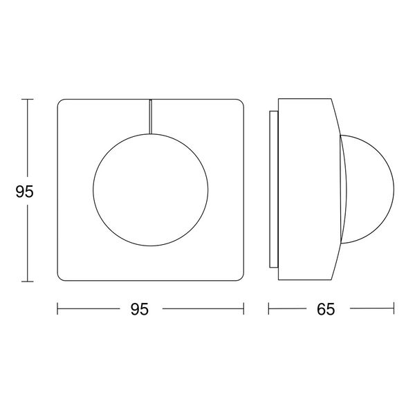 Motion Detector Is 345-E Knx V3.1 Ap Whi image 2