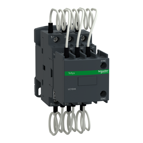 Capacitor contactor, TeSys Deca, 16.7 kVAR at 400 V/50 Hz, coil 110 V AC 50/60 Hz image 4