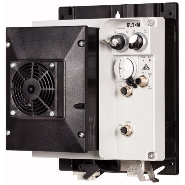 Speed controllers, 8.5 A, 4 kW, Sensor input 4, 180/207 V DC, AS-Interface®, S-7.4 for 31 modules, HAN Q4/2, with fan image 2
