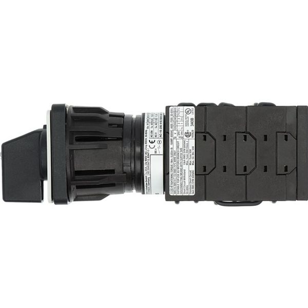 Reversing multi-speed switches, T0, 20 A, center mounting, 6 contact unit(s), Contacts: 12, 60 °, maintained, With 0 (Off) position, 2-1-0-1-2, Design image 8