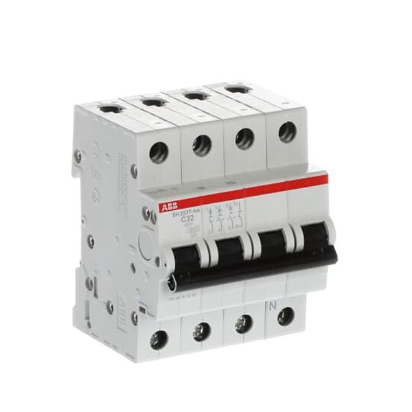 SH203T-C32NA Miniature Circuit Breaker - 3+NP - C - 32 A image 1