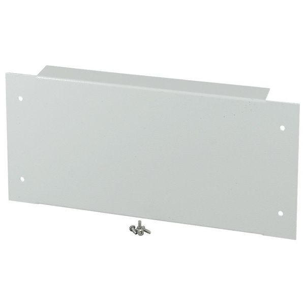Plinth, front plate for HxW 200 x 425mm, grey image 4