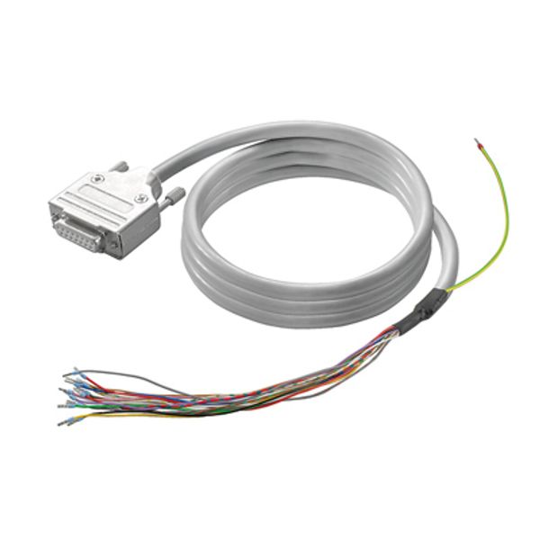 PLC-wire, Digital signals, 15-pole, Cable LiYCY, 3 m, 0.25 mm² image 2