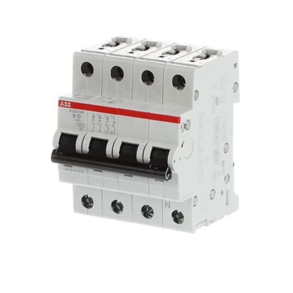 S203-D13NA Miniature Circuit Breaker - 3+NP - D - 13 A image 2