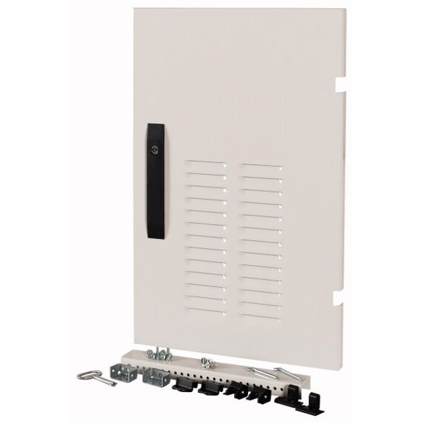 Device area door, ventilated, IP42, right, HxW=600x425mm, grey image 1